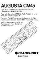 Blaupunkt Augusta-AG-45 - Owners Manual